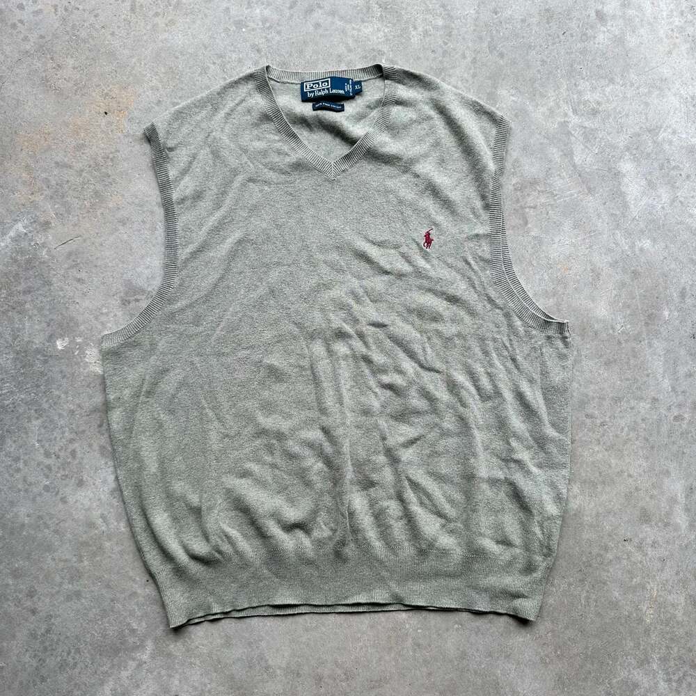 Polo by Ralph Lauren V-Neck Sweater Vest - XL